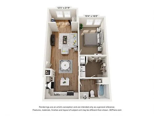 Floor plan A1D