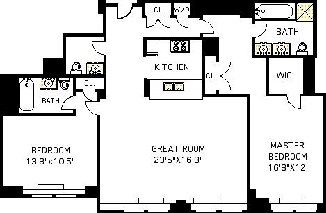 2nd image of 1 Morton Sq #9C