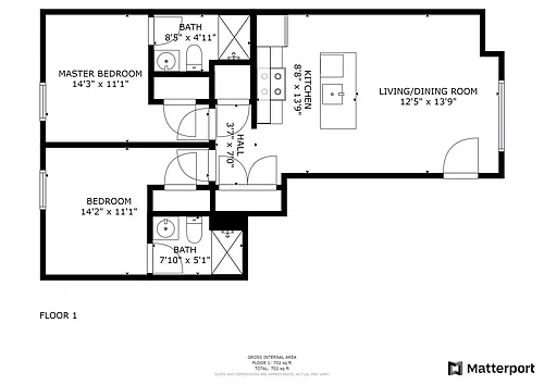 Floor plan 2s on Berks