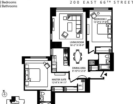 2nd image of 200 E 66th St APT C0401