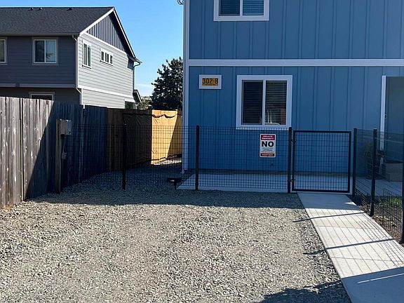 Parking in front of the house