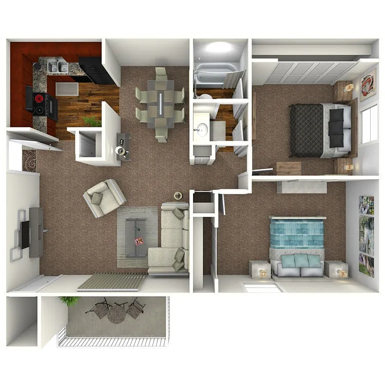 Floor plan The Dakota