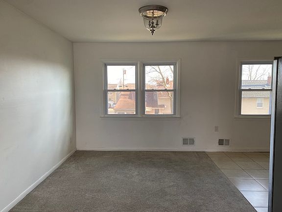 Dining area opens to kitchen