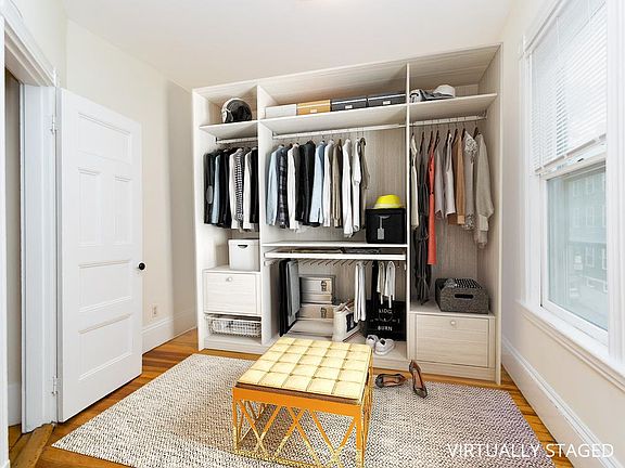 Walk in closet or office off the bedroom. Virtually staged
