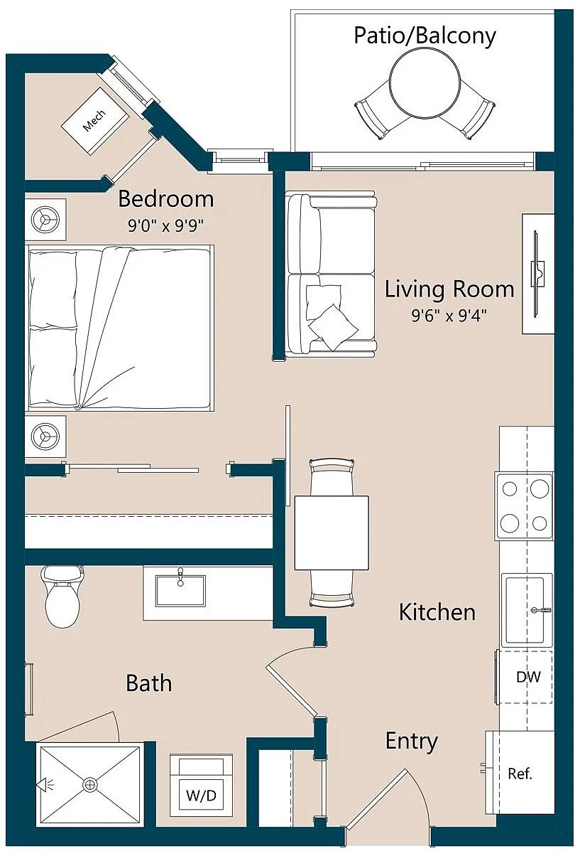 Floor plan A1