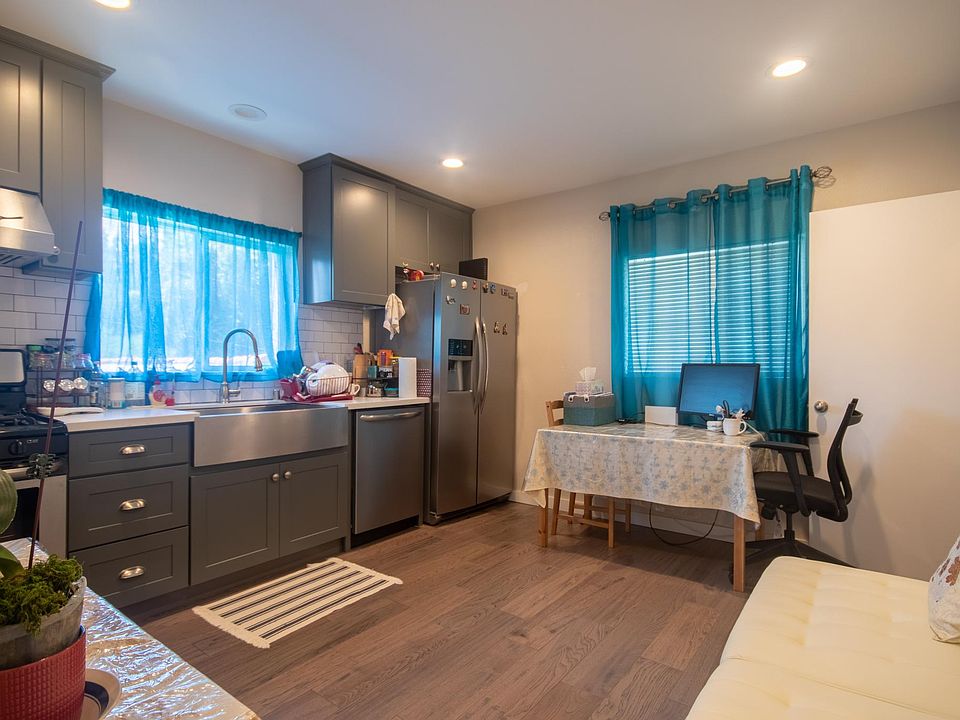 Large eat-in kitchen with all new appliances. Apartment come