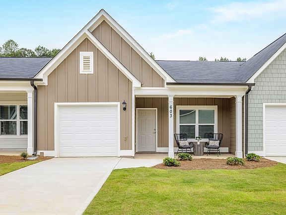 Exterior Entry - Front door and Garage View