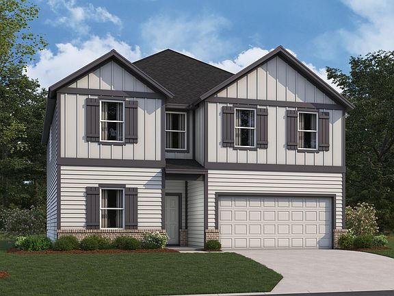 Eisenhower Elevation B Brick