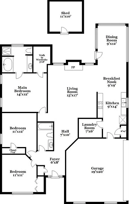 3 bed, 2.0 bath, 1503 sqft, $1,850 — Photo 2