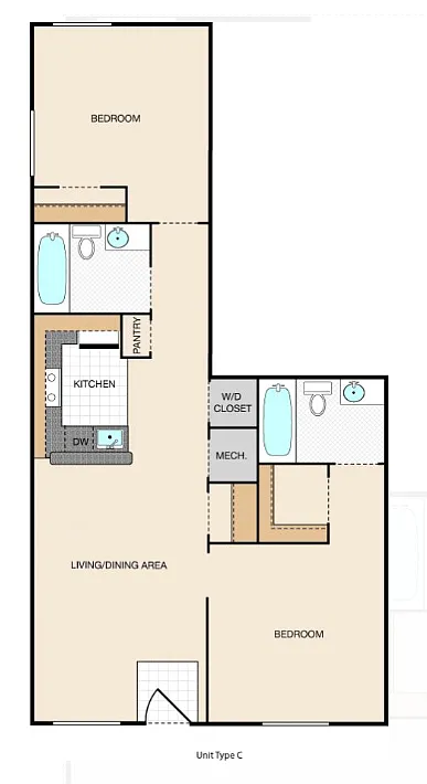 Floor plan The Roanoke