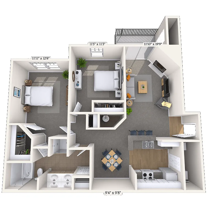 Floor plan The Kepler