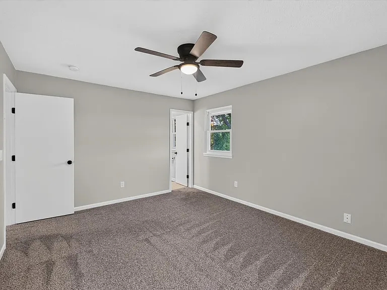 Primary bedroom with private bath