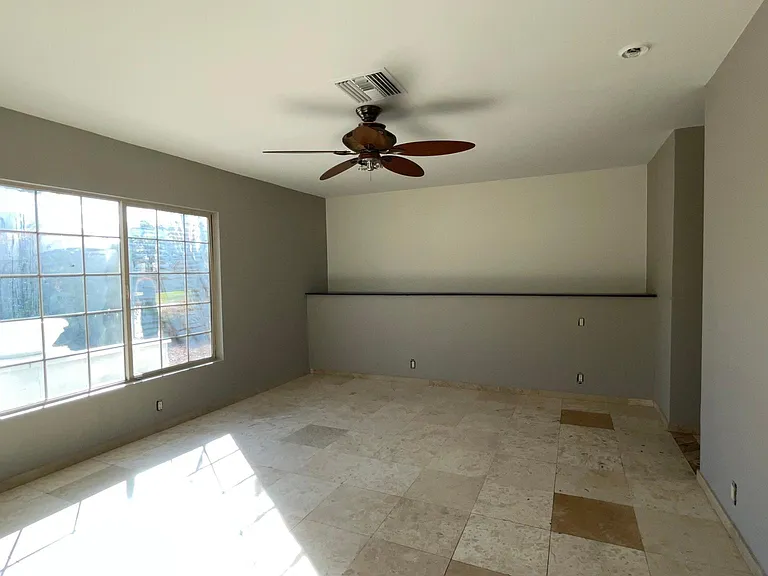 UNFURNISHED. Master Suite. Fits a king size bed, plus chairs or bench. Double closet (hers/his).
