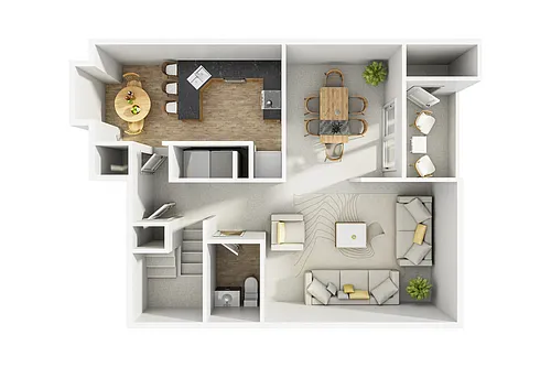 Floor plan Townhouse