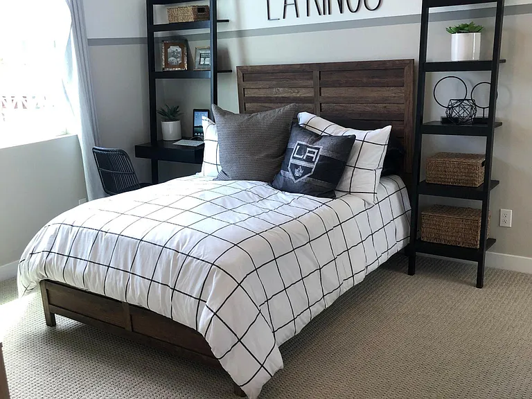 Model Home Example of Bedroom