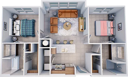 Floor plan B2B