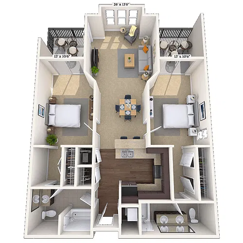 Floor plan Sussex II