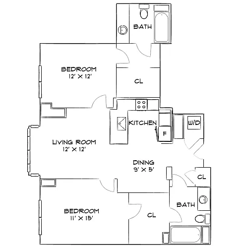 Floor plan Design 2D