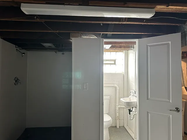 Additional bathroom in basement