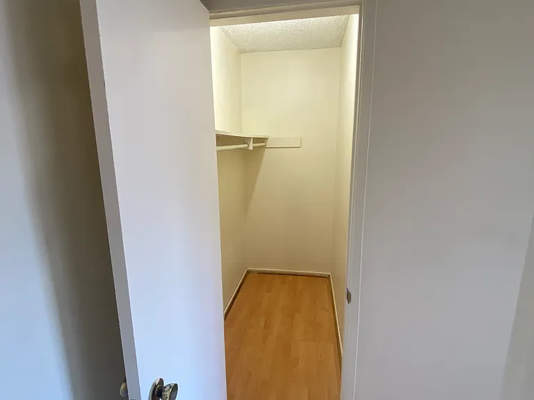 Master bedroom walk-in closet.