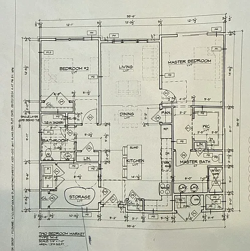 Floor plan Corner Unit