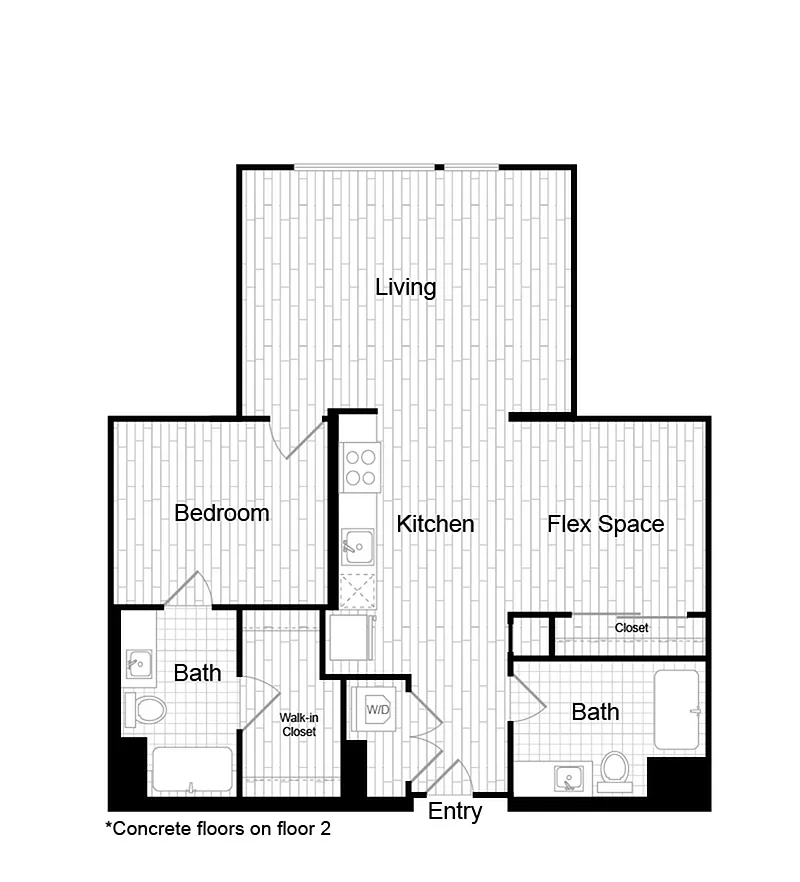 Floor plan B1