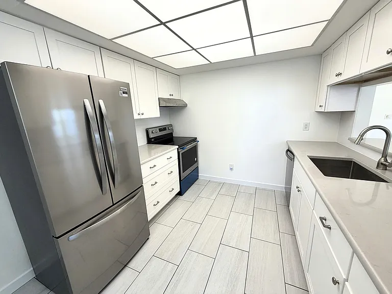 Kitchen with new appliances