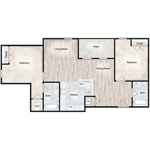 Floor plan The Arlee