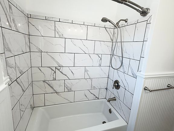 First floor full bathroom