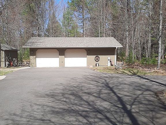 Garage and heated wood shop