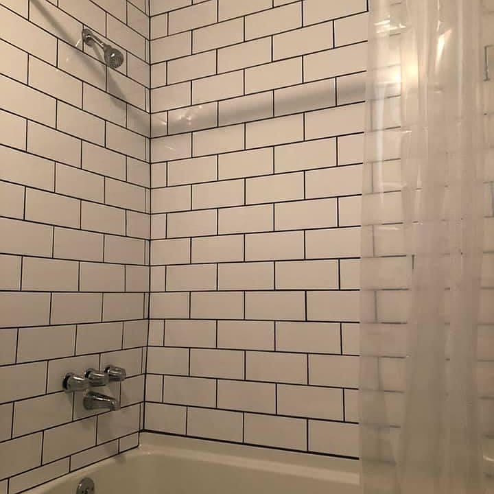 all new bathroom. new tile and tub