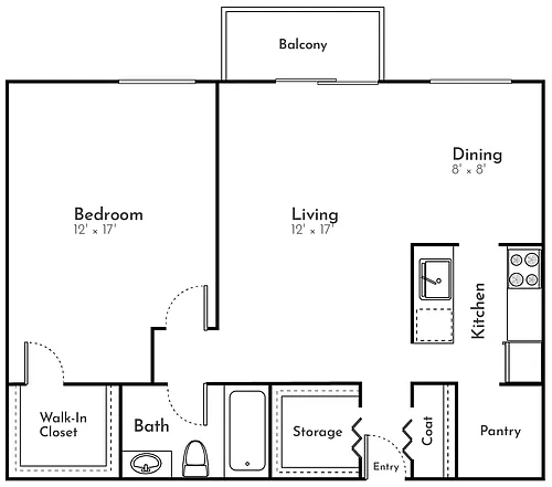 Floor plan Sparrow