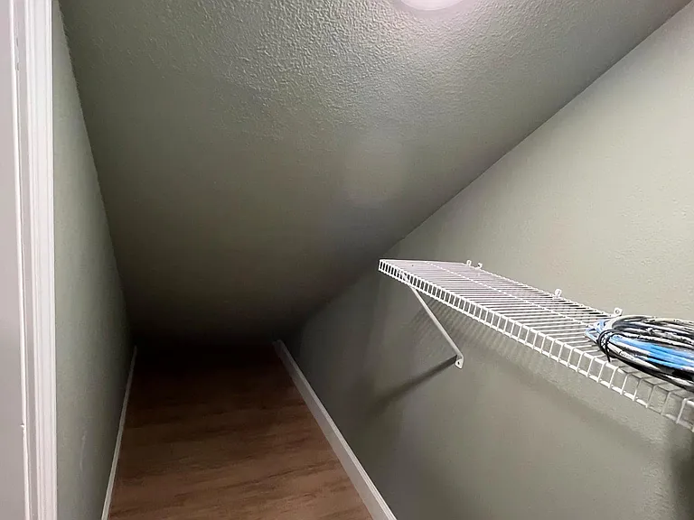 Under stair storage room