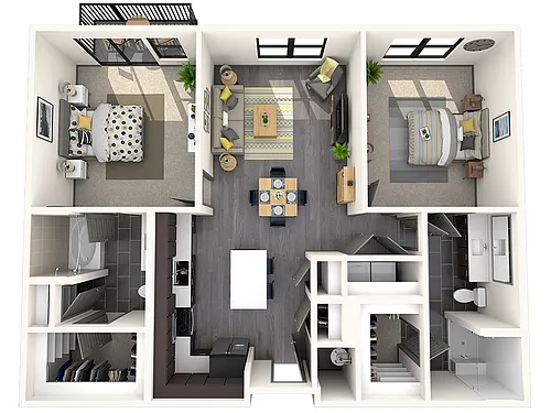 Floor plan 2B