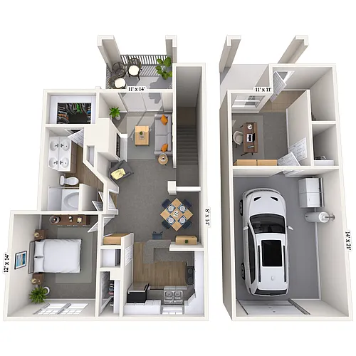 Floor plan Kensington