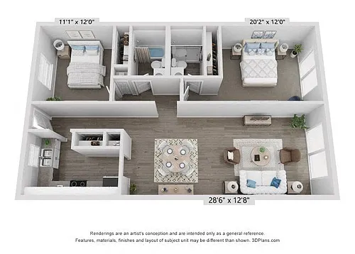 Floor plan Palmer Classic