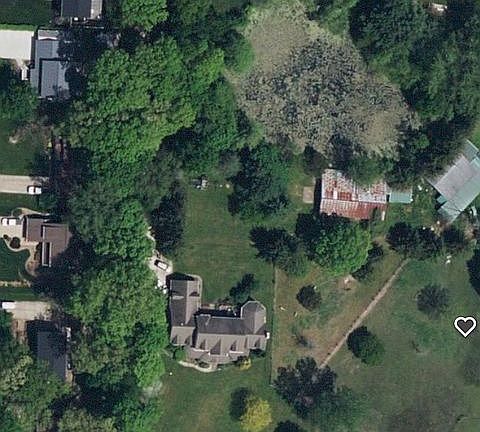 5 out buildings , pond