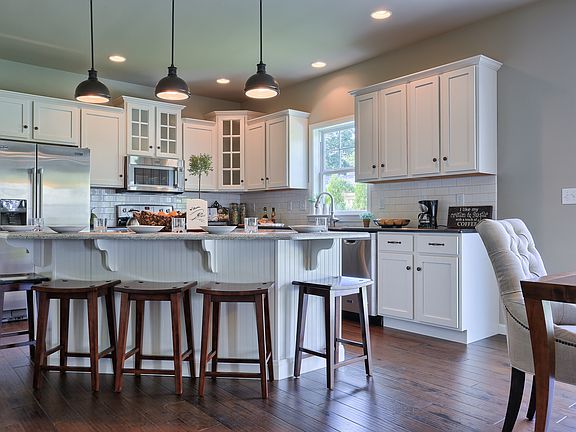 These interior pictures are representative of this model plan