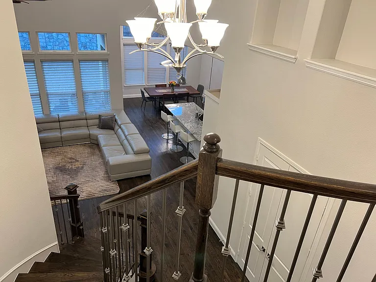 Upstairs view