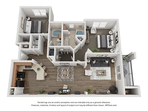 Floor plan B3D