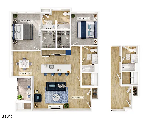 Floor plan The Quincy
