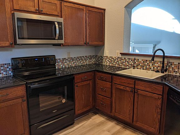 Kitchen with new appliances