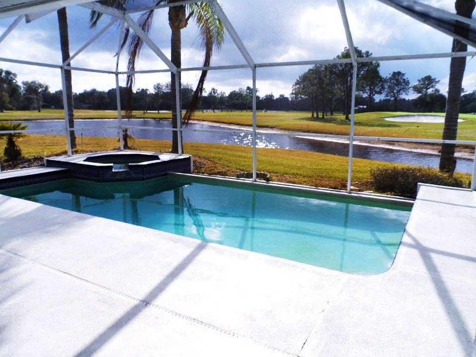 Pool from living room