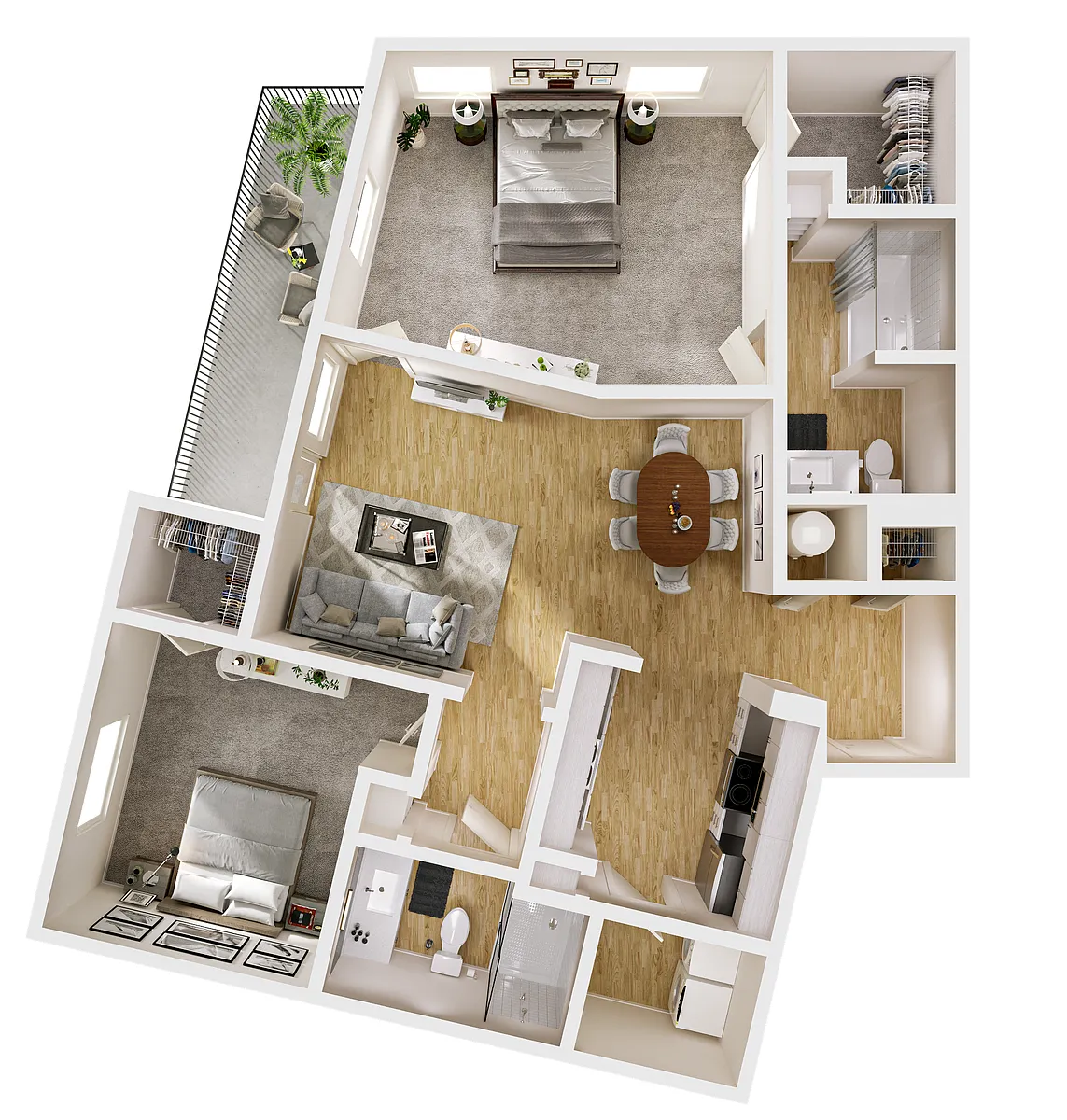 Floor plan B2A
