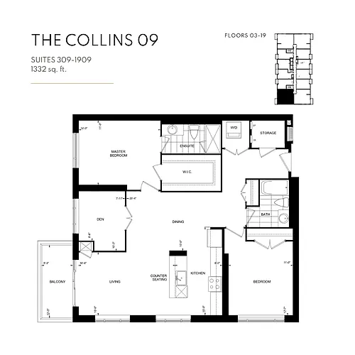Floor plan The Collins 09