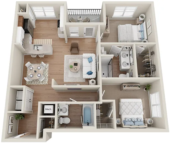 Floor plan Firestone
