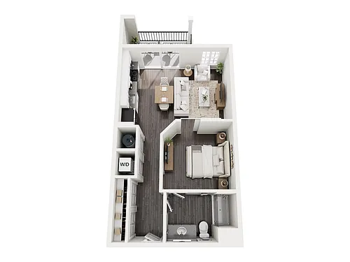 Floor plan 1Aa