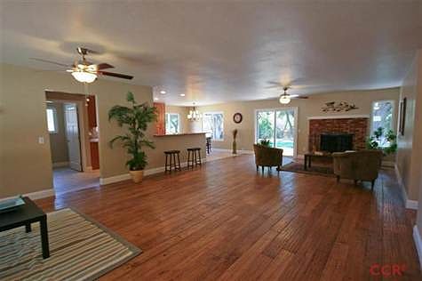 Open and inviting living and family with gorgeous hardwood floors. Perfect for entertaining.