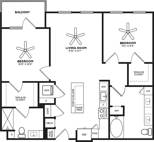 Floor plan B2