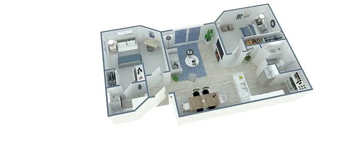 Floor plan River
